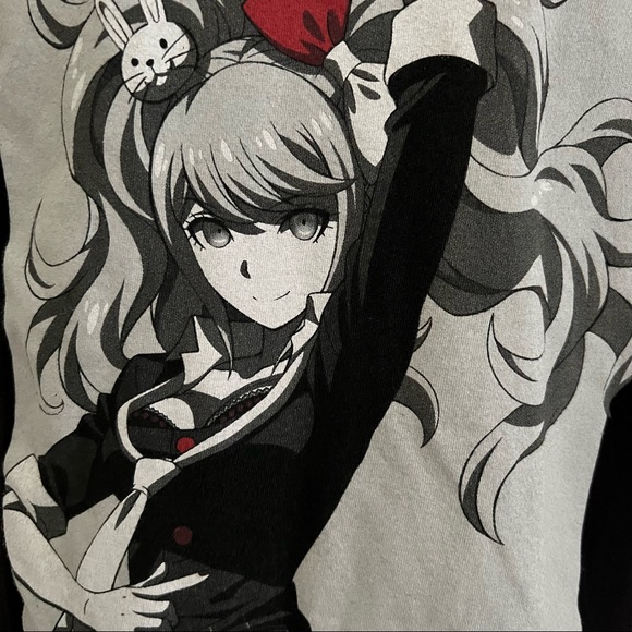 Dangan Ronpa 3 Anime Dispair Black T Shirt Size XL - Picture 2 of 11